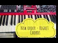 Lagu Regret by New Order Keyboard Tutorial Intro chords