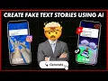 Make Fake Text Conversations in Seconds Using This FREE AI TOOL Step-by-Step Guide