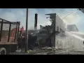 Crews clear charred remains of Houlton apartment building