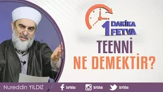 Teenni ne demektir?