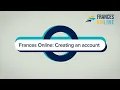Creating an account in Frances Online 0826