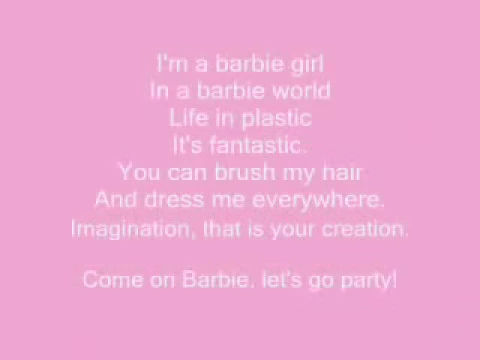barbie girl song