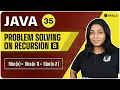 Recursion Questions - 8 Find Subsequences Subsets Lecture 35 Java and DSA Course