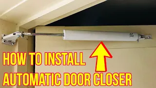 How To Install An Automatic Door Closer Ace Hardware Pneumatic Door Closer