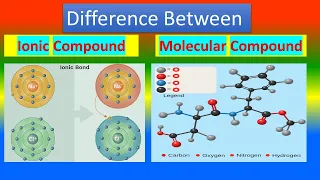 Difference between Ionic Compounds and Molecular Compound