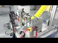 Flag label application How to automate the labelling of long products with a circular cross-section