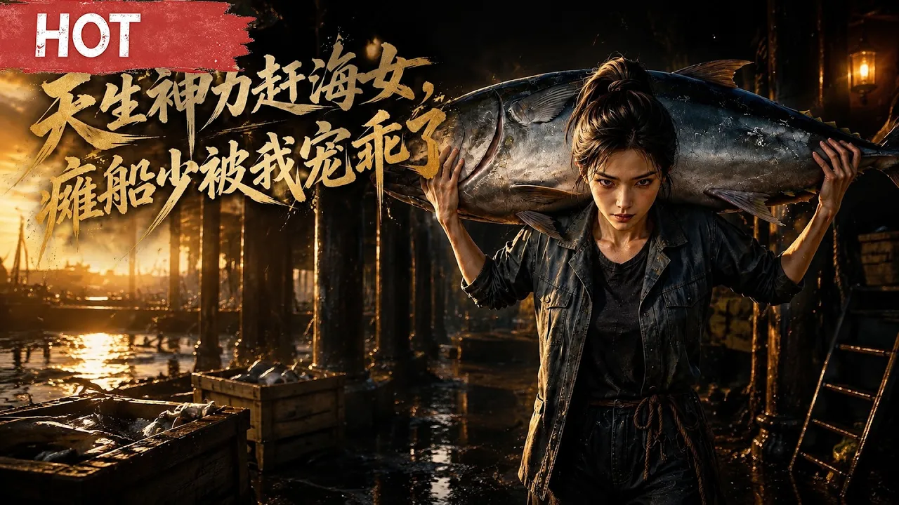 天生神力赶海女,瘫船少被我宠乖了