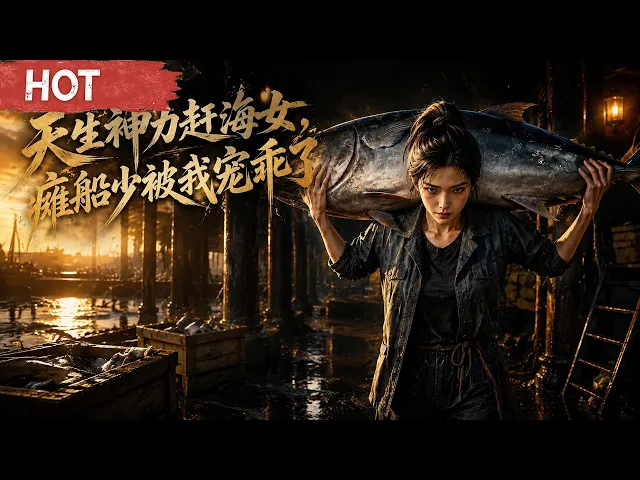 天生神力赶海女,瘫船少被我宠乖了