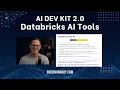 AI Dev Kit 2 0 Databricks AI Tools