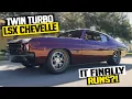 LSX DCT Transmission Swap Chevelle Finally Drives After 3 YEARS - Twin Turbo LS Chevelle Ep 22