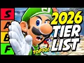 THE NEW 2026 SMASH ULTIMATE TIER LIST Luigi Takes Over