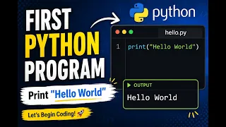 Hello World in python