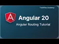 Angular Routing Tutorial - Step by Step Guide