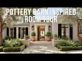 Pottery Barn Inspired Room Tour Modern Classic Elegance at Home