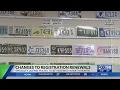 What new changes are coming for specialty license plate renewals in Kentucky