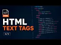 HTML Text Tags Tutorial for Beginners Complete Guide to HTML Formatting Tags Learn HTML 2026