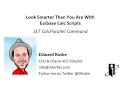Essbase SET CalcParallel Command