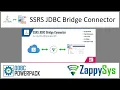 SSRS JDBC Connector - JDBC Bridge data in SSRS