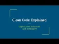 Clean Code Explained - Episode 13