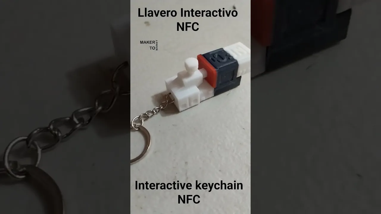 Injection Machine Keychain - No Multicolor System video thumbnail