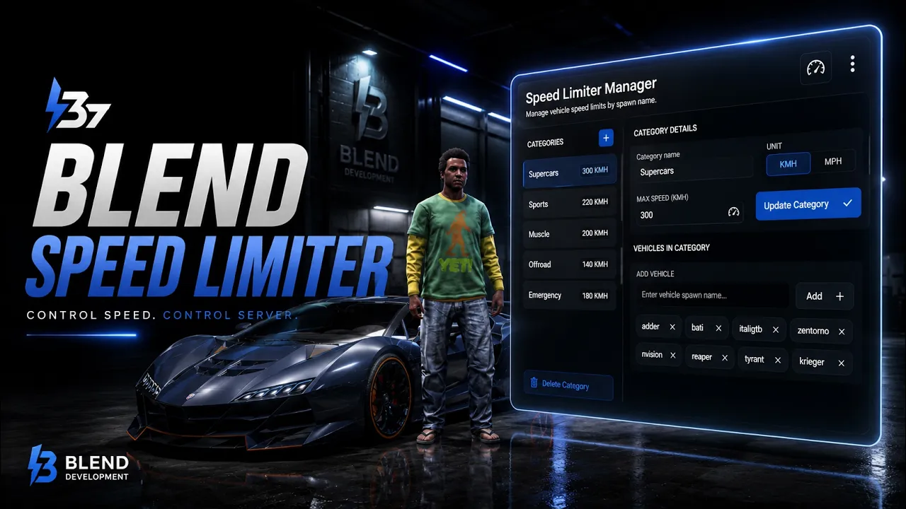 Advanced Speed Limiter