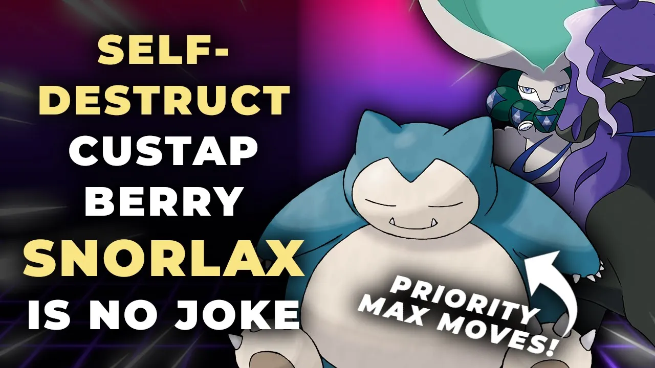 SELF-DESTRUCT SNORLAX Deals Huge Damage! | Pokemon Sword and Shield VGC 2022 Showdown Live