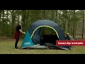 How to Set Up Your Coleman Dark Room SkyDome 4-Person Tent with Rainfly