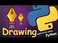 I CREATE DRAWING APPLICATION USING PYTHON