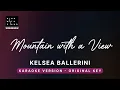 Download Lagu Mountain with a view - Kelsea Ballerini (Original Key Karaoke) - Piano Instrumental Cover \u0026 Lyrics