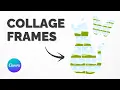 How to Make a Multi-Picture Collage Frame in Canva Drag Drop Photo Grid Tutorial