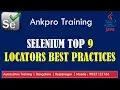 Selenium with Java 13 - Selenium Locators Best Practices Locators priority Locator strategy