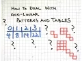Write Equations for Non-Linear Patterns