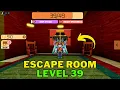 Escape Room Roblox Level 39 Roblox Escape Room Guide
