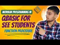 Mastering modular programming techniques for SEE students FUNCTION PROCEDURE