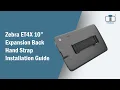 ModuFlex Hand Strap for Zebra ET40 ET45 Installation Guide