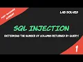 SQLI Injection UNION Attack PORT SWIGGER LAB PART 1 SOLVED