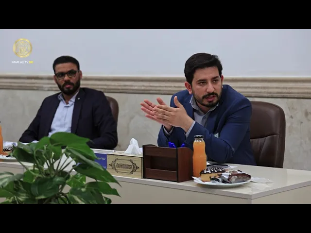 ⁣العتبة العلوية المقدسة تناقش خطط إدارة الزيارات المليونية