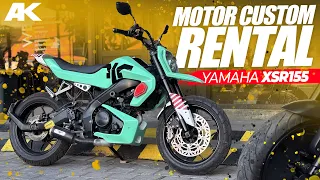 DISEWAKAN !!! MOTOR CUSTOM YAMAHA XSR 155 #AtenxKatros