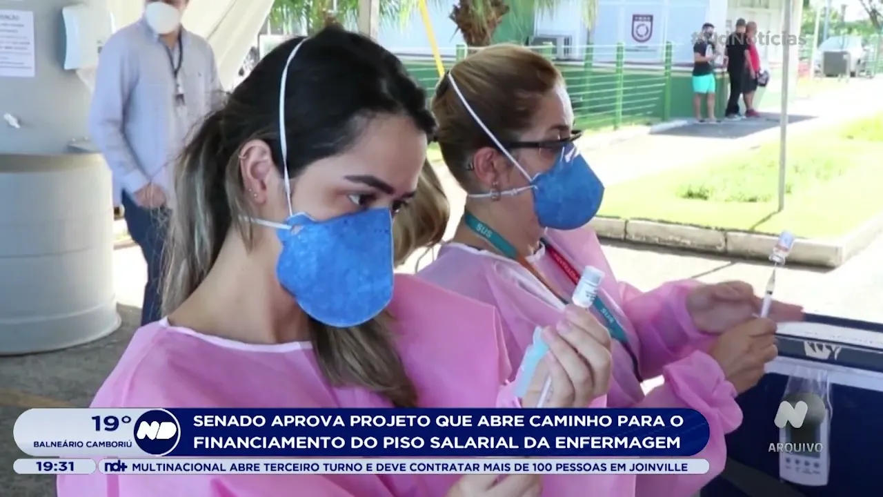 Senado Federal aprova projeto que permite o financiamento do piso salarial da enfermagem