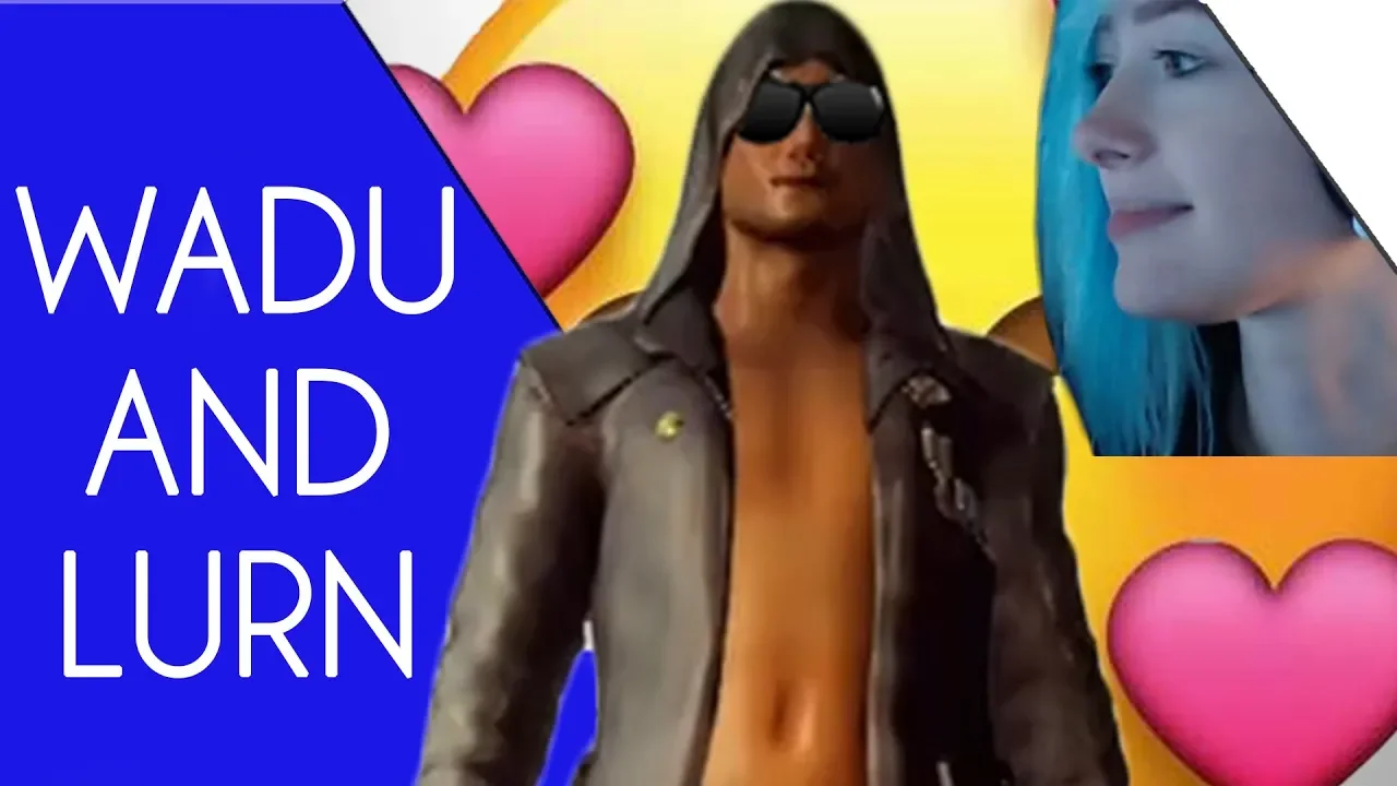 WADU HEK and LURN playing PUBG 😍😚👫