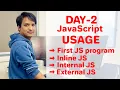 Adding my first JavaScript JavaScript for beginners in Nepali Day 2 Readersnepal