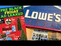 Lowes Pre Black Friday MONTH Announced Today Week One Let s Go