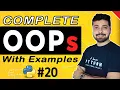 OOPs in Python Object Oriented Programming - Class Object Python Tutorial in Hindi 20