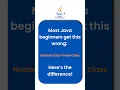 Java Nested Inner Classes Explained Complete Guide with Examples