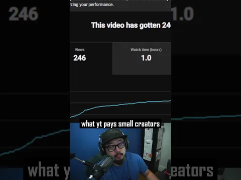 what youtube pays for under 1,000 views #youtubemonetization