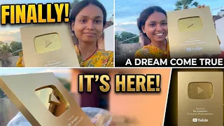 🏆 1 MILLION Ke Baad Jo Mila… 🥹 | Golden Play Button
