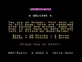 MSX BASIC Game Bug-Hunter 2
