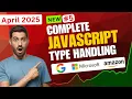 Javascript Full Course 2025 JavaScript Type Conversion Coercion