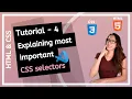 HTML CSS 2025 - Types of CSS selectors selectors you must know
