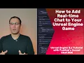 Easily Add Real-time Chat to Your Unreal Engine Game PubNub Tutorial